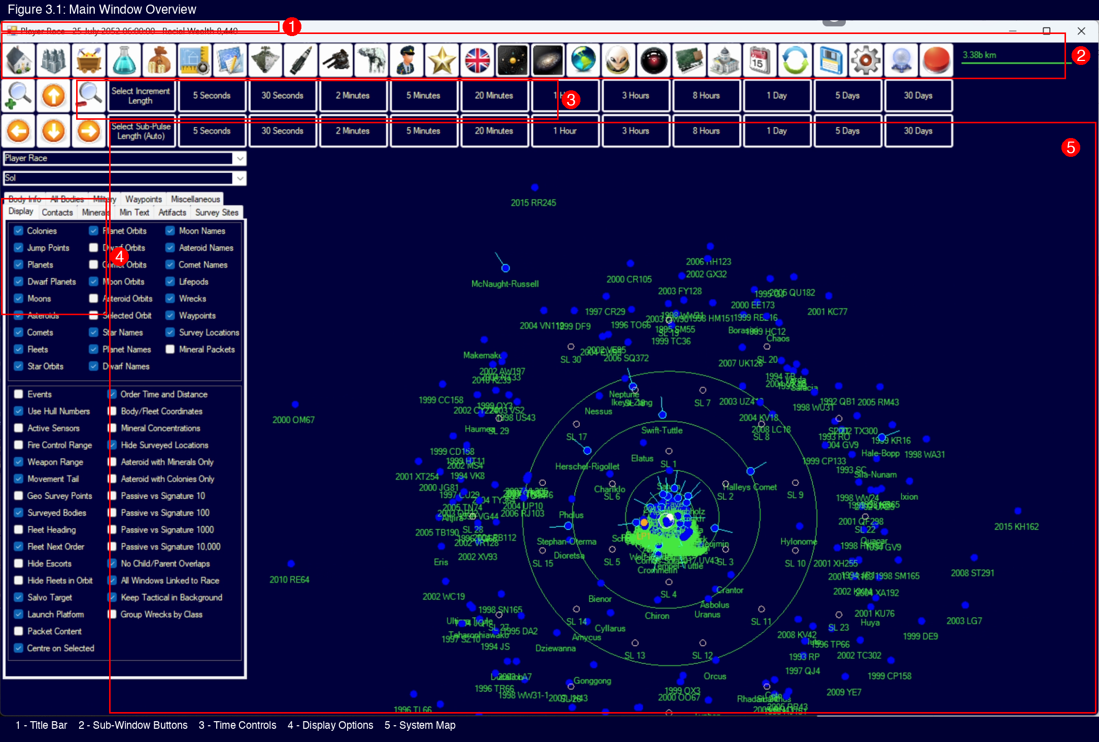 Figure 3.1: Main Window Overview